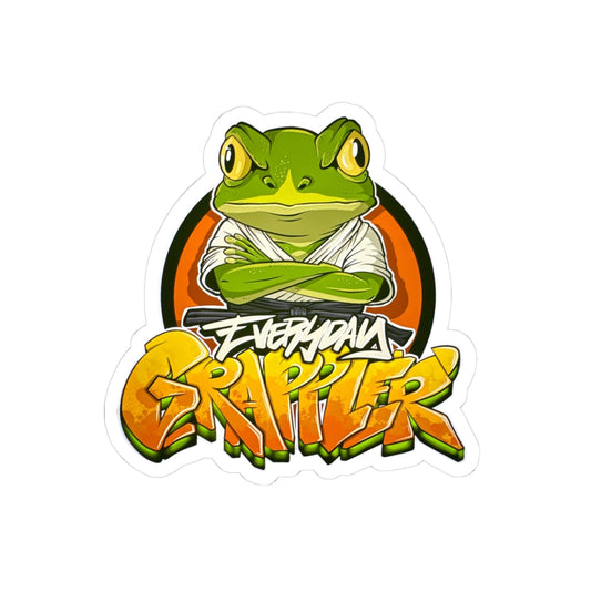 Everyday Grappler β Slick Rickson Frog BJJ Sticker πΈπ₯