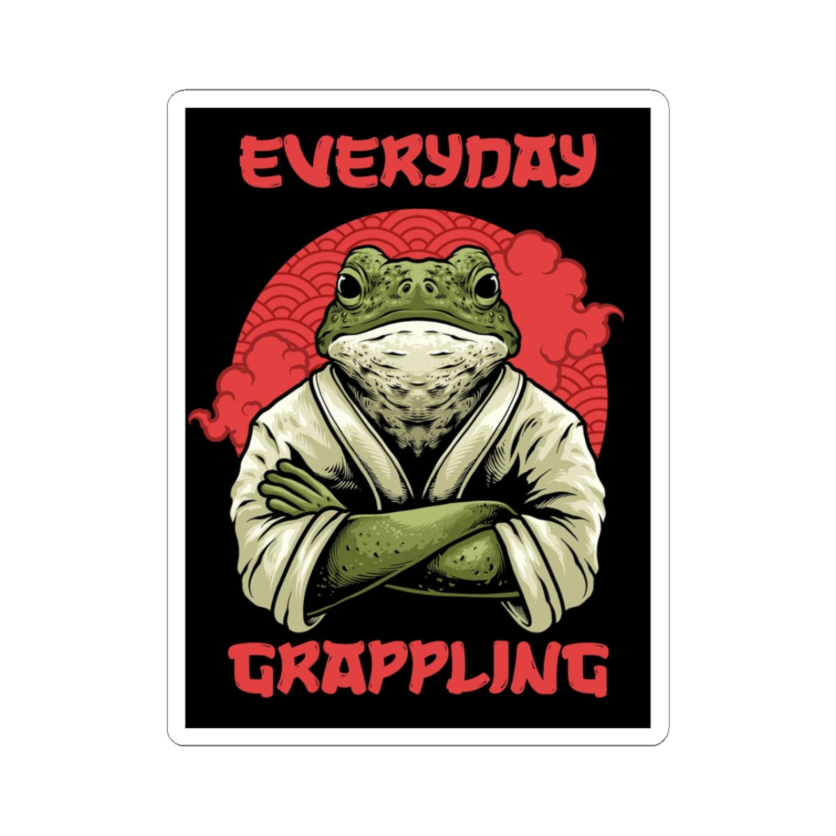 Tony Don’t Play – Jiu Jitsu Toad | Everyday Grappling Sticker