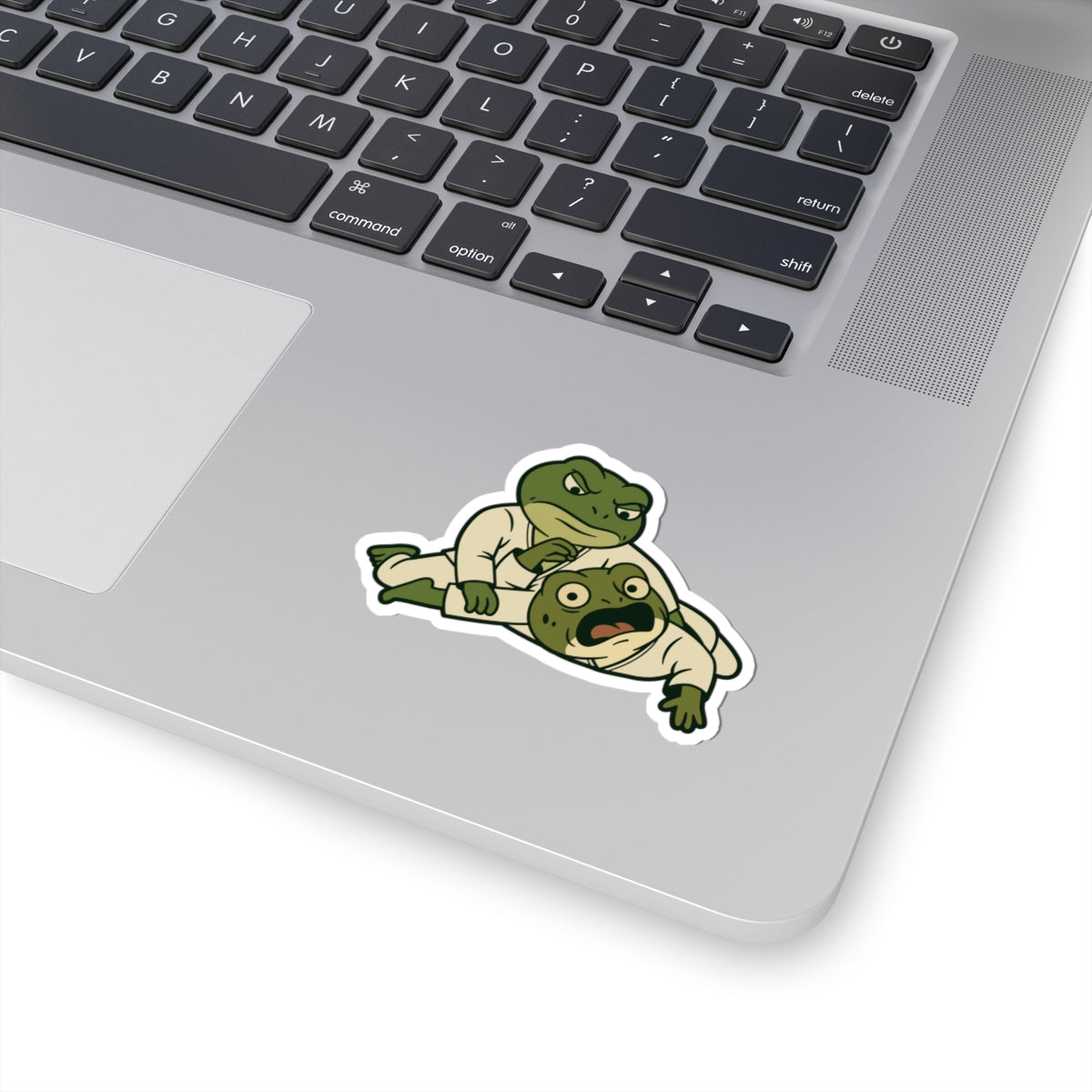 "Ribbit Me This" - BJJ Omaplata Toad Sticker 🐸🥋