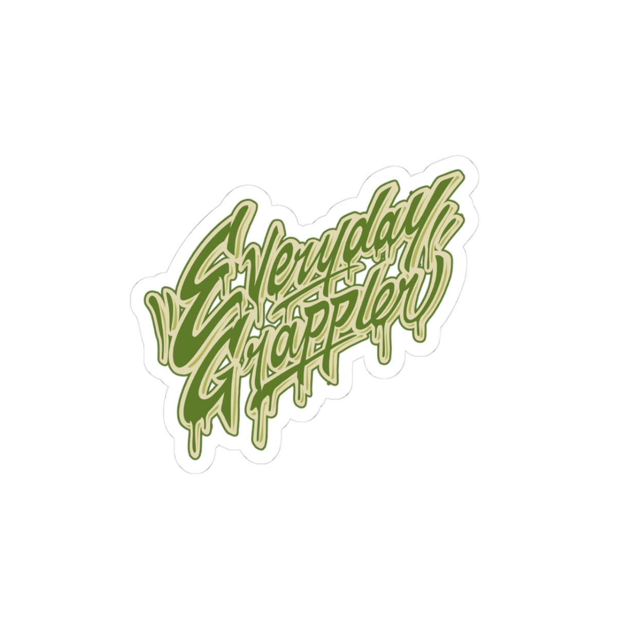 Everyday Grappler Graffiti Sticker 🐸🔥
