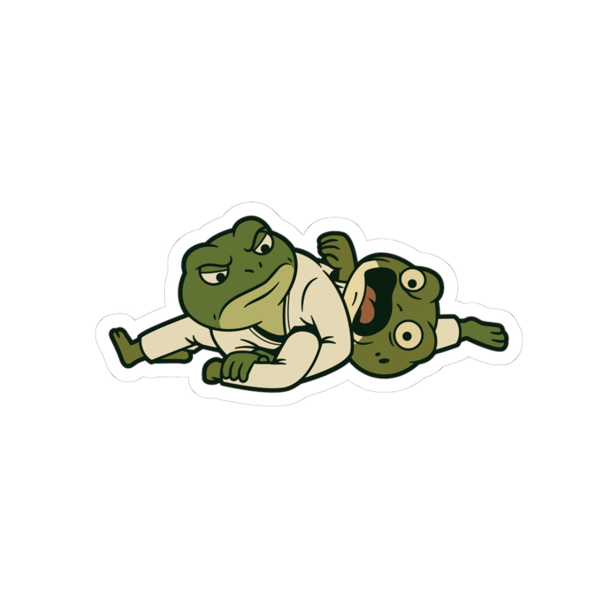 Kimura Control – BJJ Kimura Toad Sticker 🐸🥋